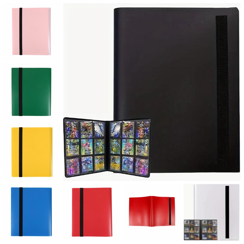 Pokemon Binder Card - Прозрачный карманный альбом-органайзер на 4/9/12 карманов