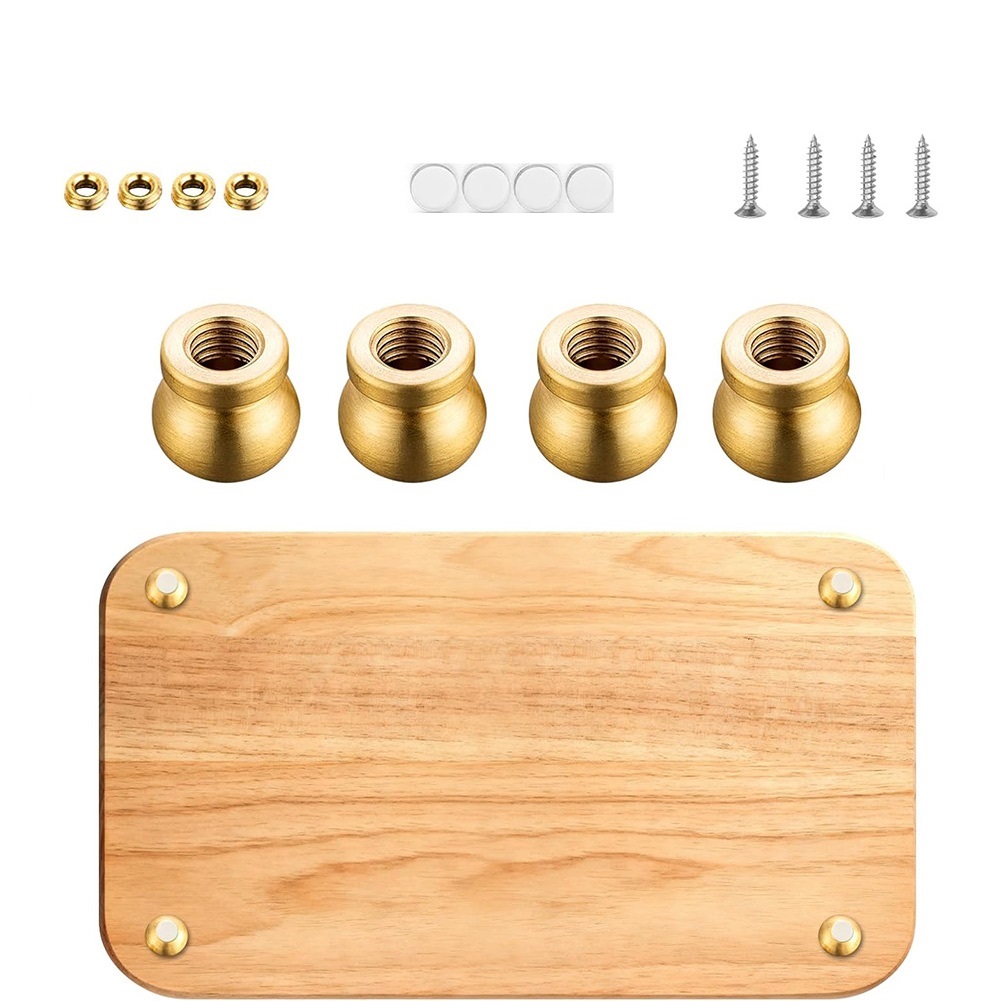 Набор из 4 латунных опор для р – обзор и цена Display Risers Set