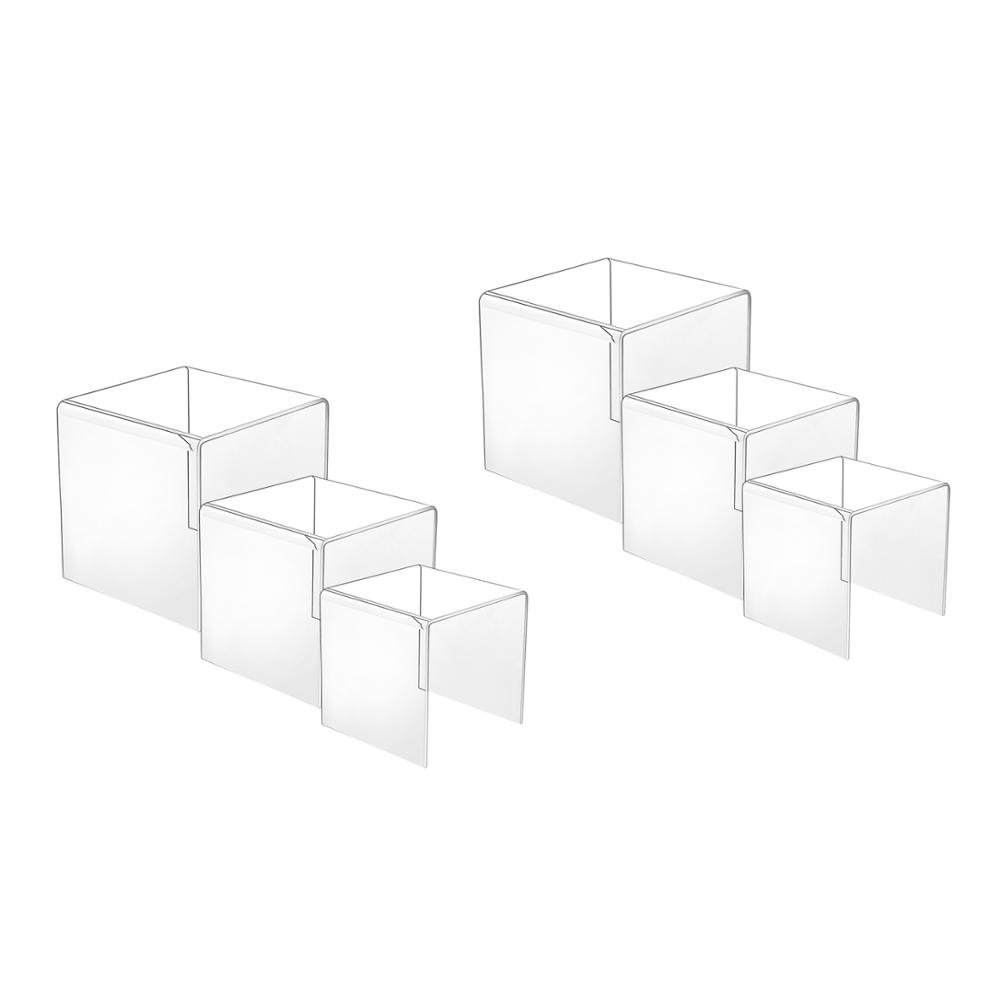Прозрачные акриловые подставки – обзор и цена Display Risers Set