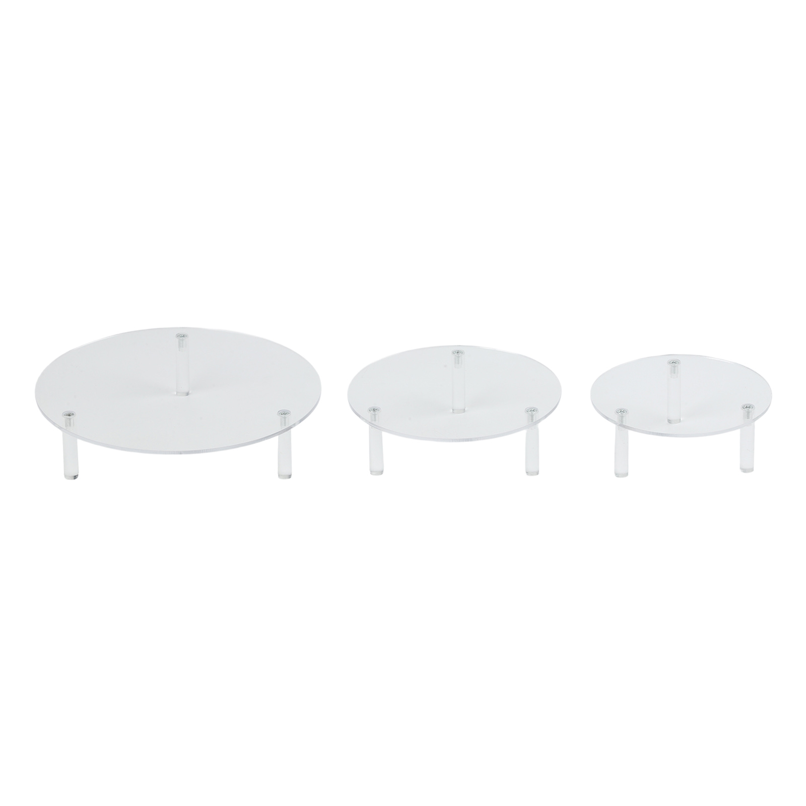Набор из 3-х прозрачных акрило – обзор и цена Display Risers Set