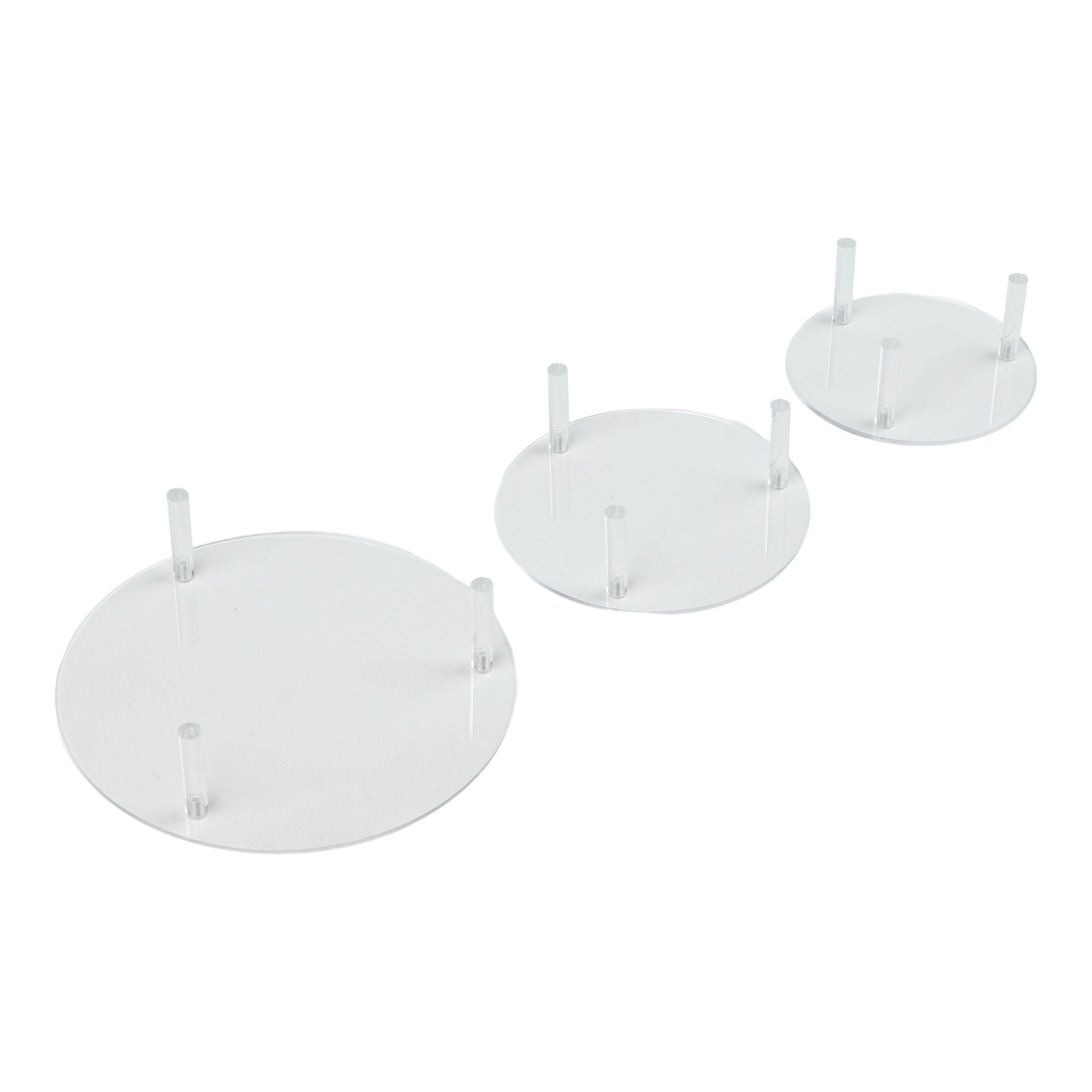 Набор из 3-х прозрачных акрило – обзор и цена Display Risers Set